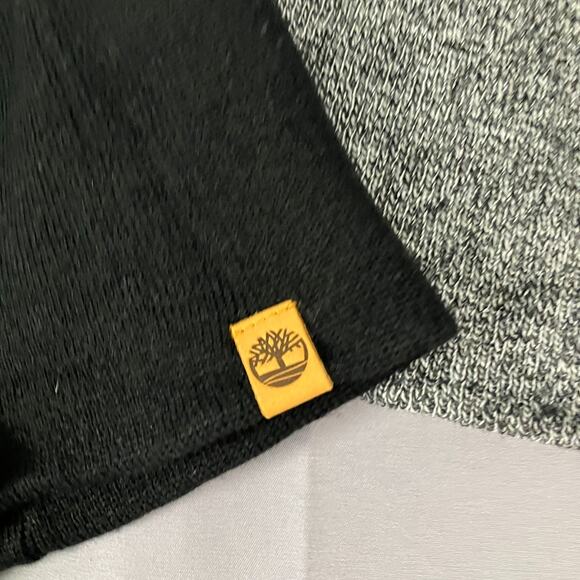 Timberland Beanie Lot 3 Pack Knit Hats Black Grey Mustard Acrylic OS Unisex - Picture 3 of 11